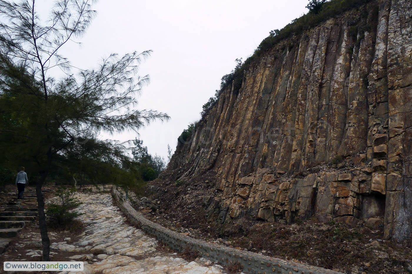 High Island Reservoir Rock Formations